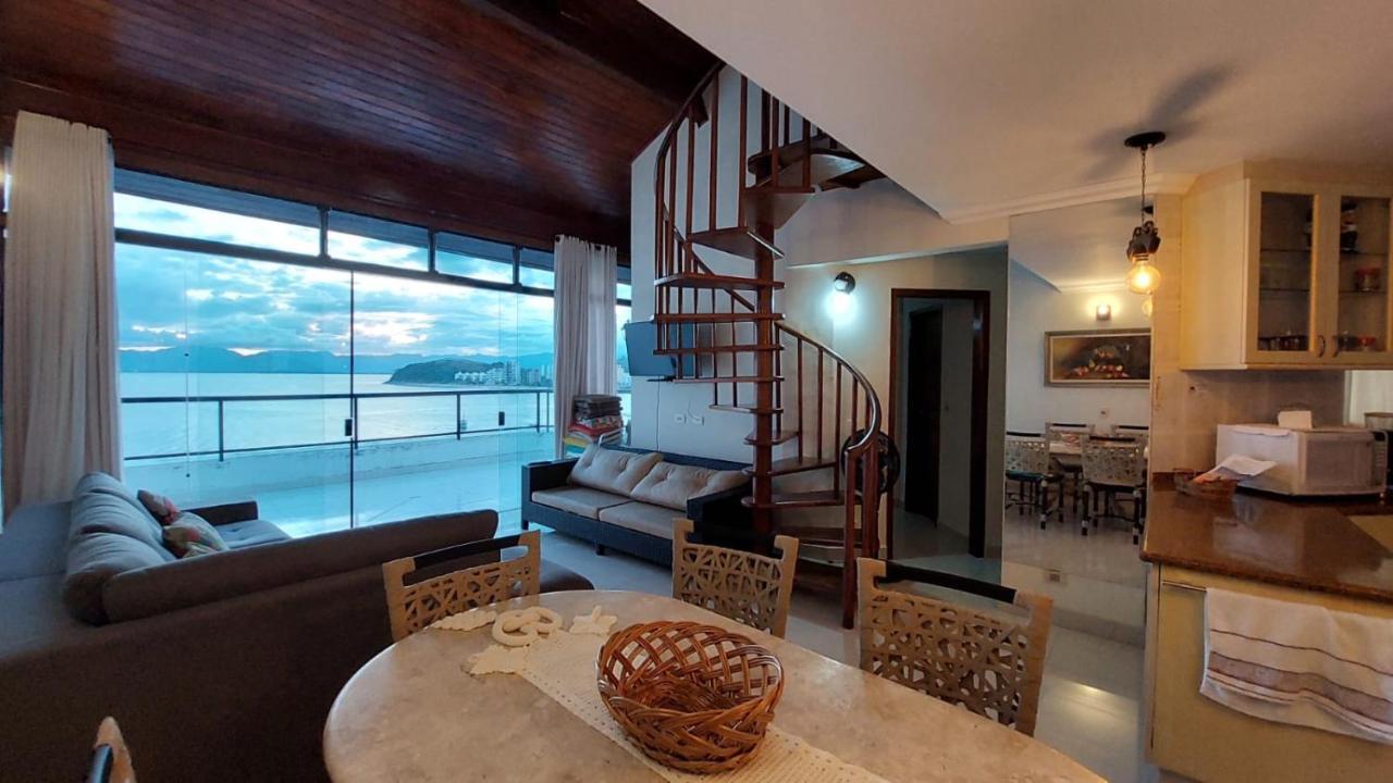 Linda Cobertura Duplex, Pé Na Areia,Vista Linda. Caraguatatuba Exterior foto